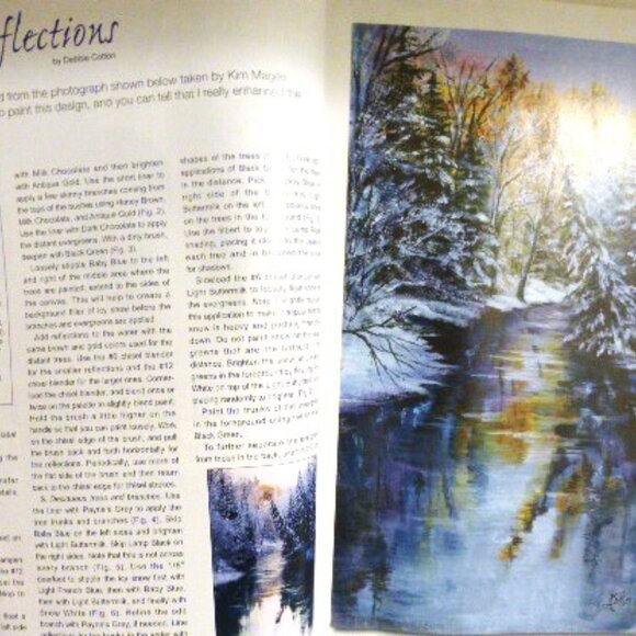 4 PAINT WORKS Magazine CRAFT Projects Christmas Painting Craft - Picture 8 of 16